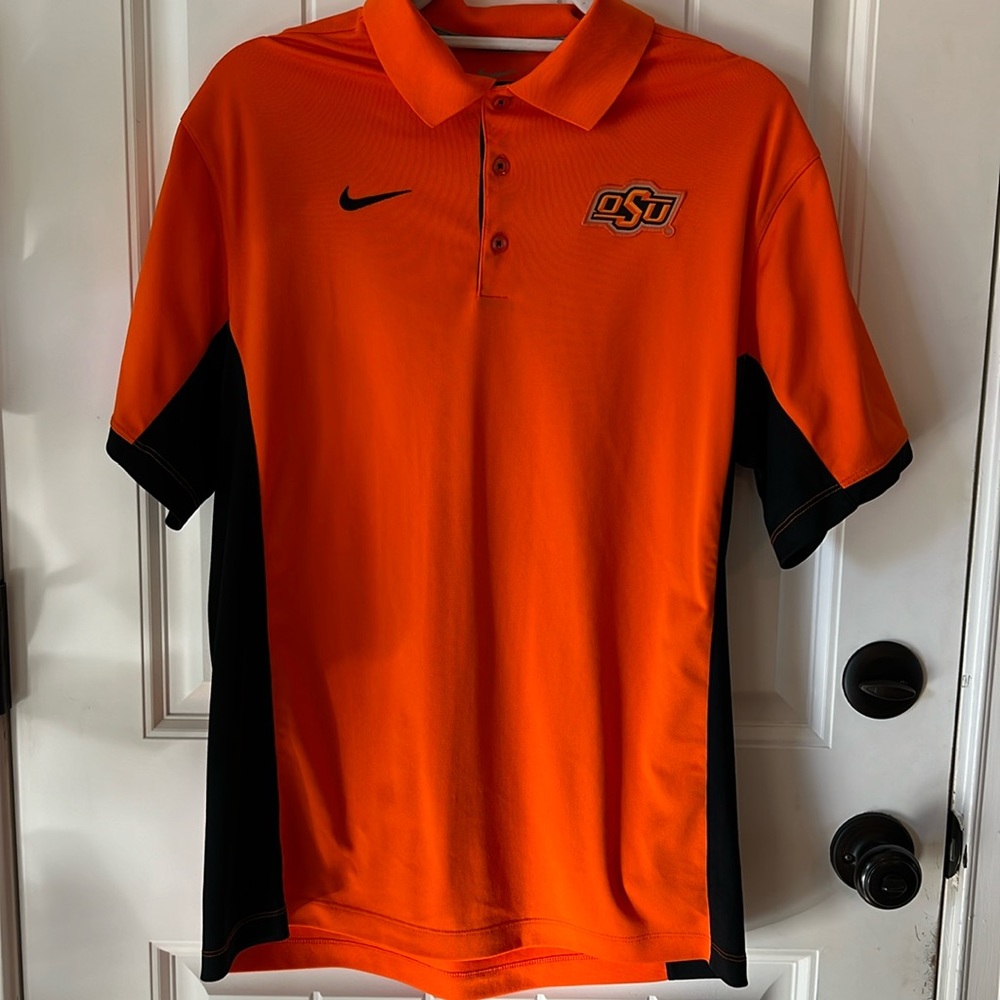 Oklahoma State University OSU Cowboys Nike Polo shirt - GREAT CONDITION!
